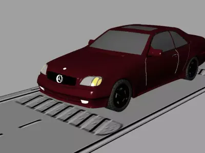 mercedes benz cls 3D model purchase
