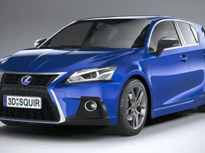 Lexus CT 200h 2020 3D model