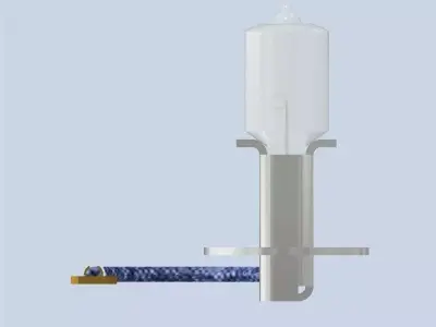 Light bulb H3 24V - PK22s 3D model