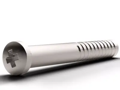 Screw Low-poly 3D model