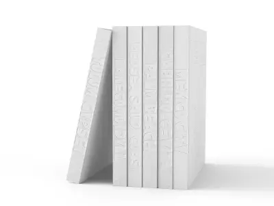 encyclopedia of assouline coffetable books travel pastel 3D model