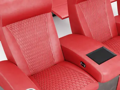 Cineak Fortuny Incliner Seating 3D model