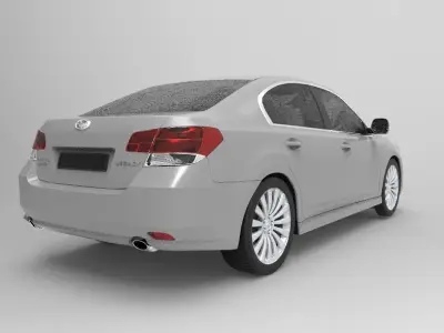 Subaru Legacy 2010 3D model