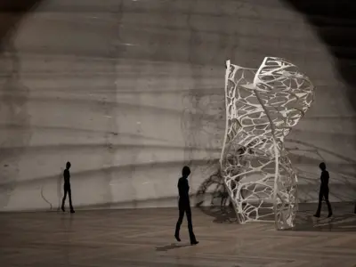 Zaha Inspired Sculpture 3D model