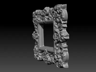 Bas relief Frame 240506 12 3D print model