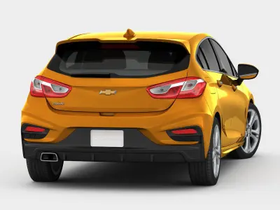 Chevrolet Cruze Hatchback 2017 3D model