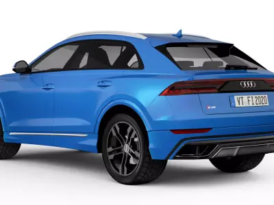Audi Q8 3D model