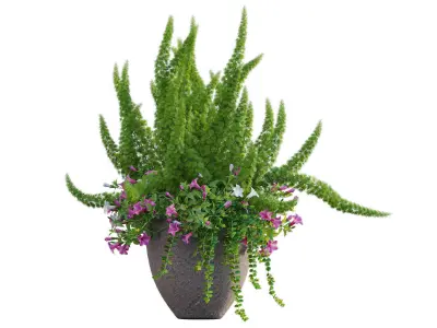 Pot plant 01 3D model