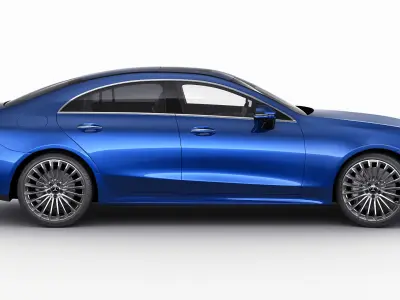 Mercedes-Benz CLS 2022 AMG line 3D model