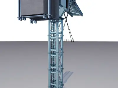 Crane 3D model
