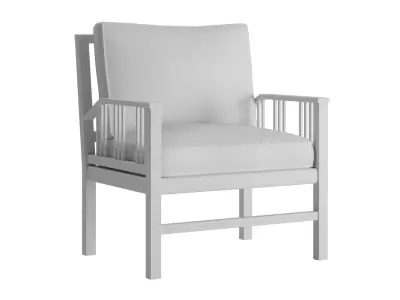 Mid-century Lounge Chair 3D model