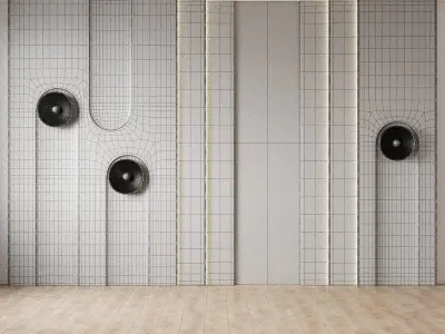 Wall Panle 02 3D model