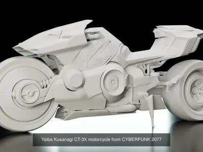 CYBERPUNK 2077 luxury exotic vehicles 3D Model Pack