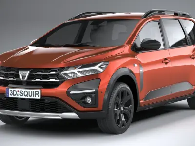 Dacia Jogger 2022 3D model