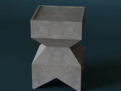 pedestal 14 3D print model