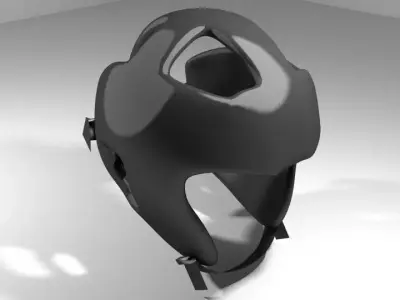 Martial-Art Headguard - Type 1 3D model