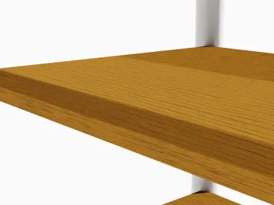 Modern shelf 3D model