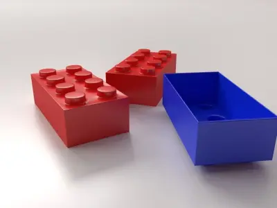 Brick Toy 3D model