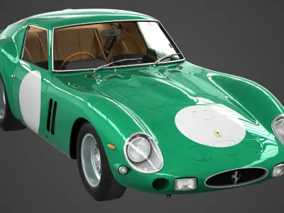 Ferrari 250 GTO - 4491GT - Complete 3D model