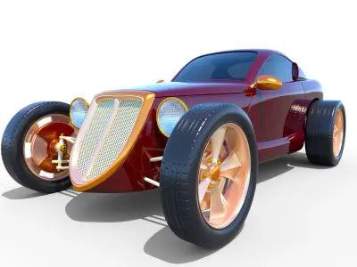 Classic Car 3D model