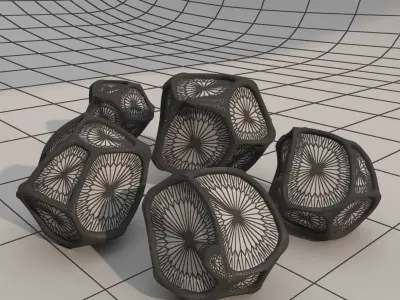 decorative model 1 Free 3D model