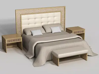 TRADITIONAL BED Free 3D model