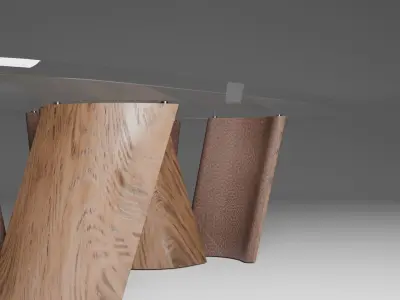 Luxury table  3D model