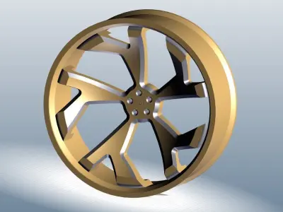 Golden Rim 3D model