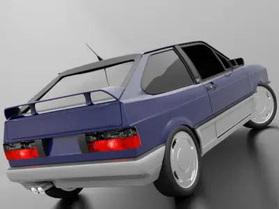 VW Gol GTI 3D model