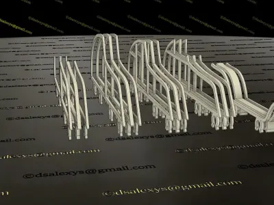 3d Printable Toy Car TC01 3D model