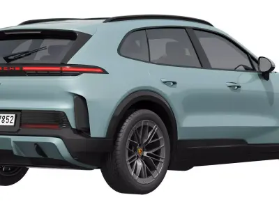 Porsche Cayenne Turbo Electric 2027 3D model