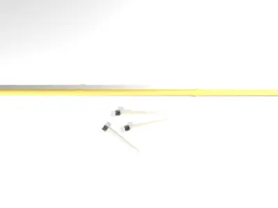 Blowgun - Bamboo 3D model