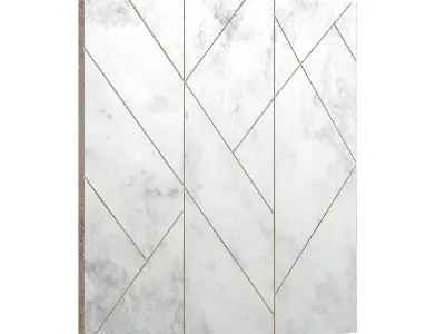 Metal Wall Panel 3D model