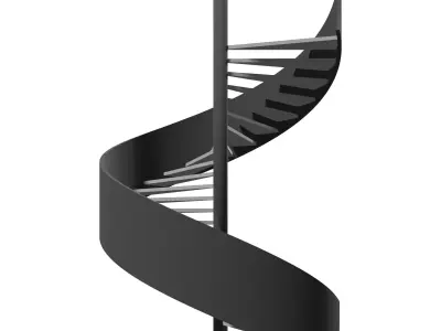 Spiral stair 2023-0011 3D model