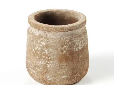 POLYPASTA - Clay pot 01 3D model