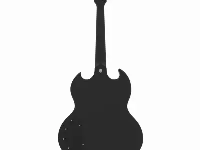 Electric Guitar 3D model