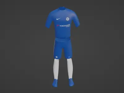 Chelsea Sportwear Low-poly 3D model