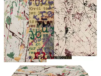 Rugs No 852 Low-poly 3D model