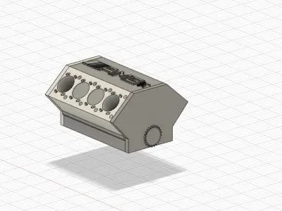 V8 Engine  3D model