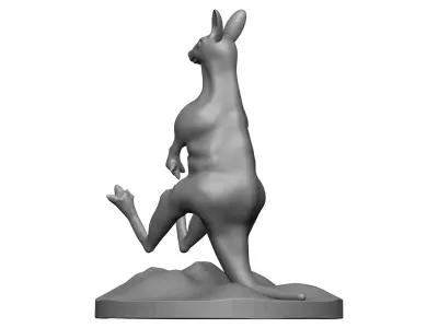 Red Kangaroo 3D model