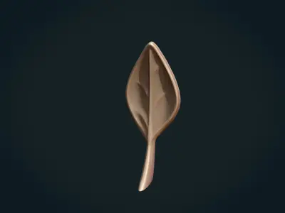 Leaves leaf 3D print model