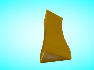 Vase 5 Low-poly 3D model