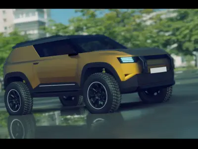 SUV 4x4 Model TS 01 3D model