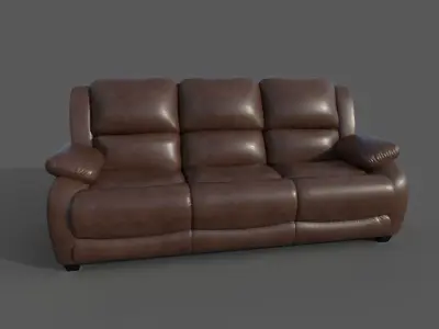 leather sofa 3D model order