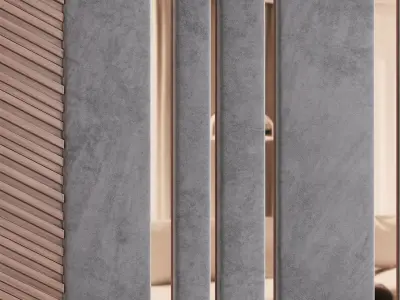 Panel by Pinterest 3D model