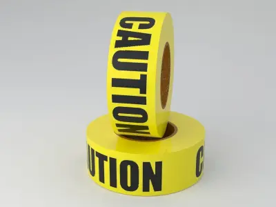 Caution Tape 3D model