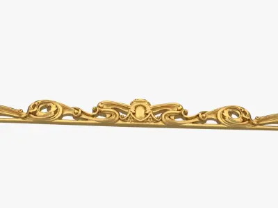 Classic decor ornament 217 3D model