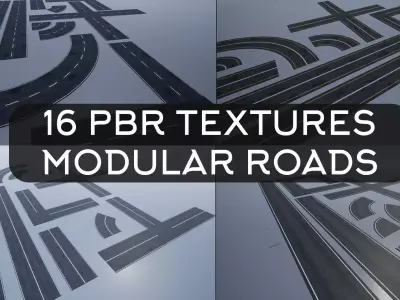 PBR Modular Road Pack