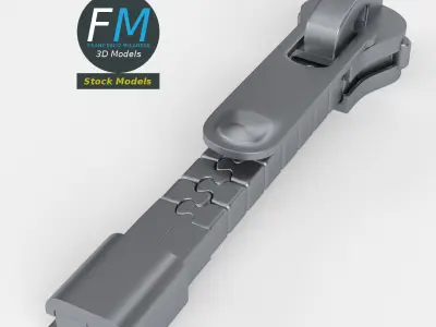 Zipper 2 3D model