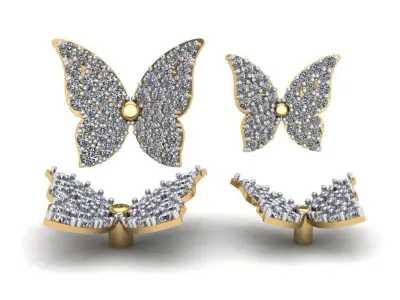 Butterfly - For Multiple jewelry use 3D print model